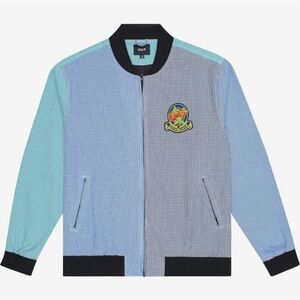 Huf Worldwide Men Skateboard Jacket Newport Multi Size M